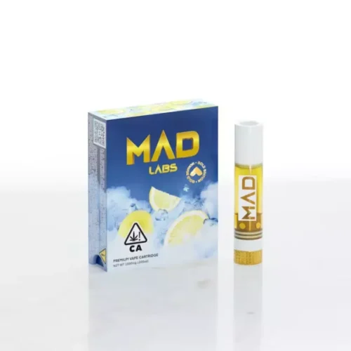 Introducing Mad Labs Lemon Ice – a tasty explosion that wakes up your taste buds and makes you feel refreshed. Get ready for a trip through the tangy sweetness of ripe lemons, mixed with a cool icy feeling, all in one amazing product.